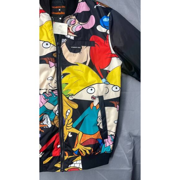 Members Only Nickelodeon  bomber jacket XS Rugrats
Hey Arnold Ren Stumpy CatDog - Picture 10 of 14